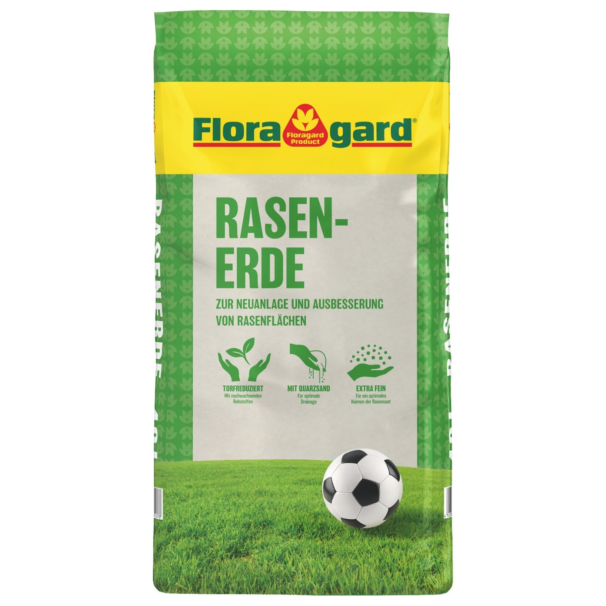 Rasenerde und Rasensand