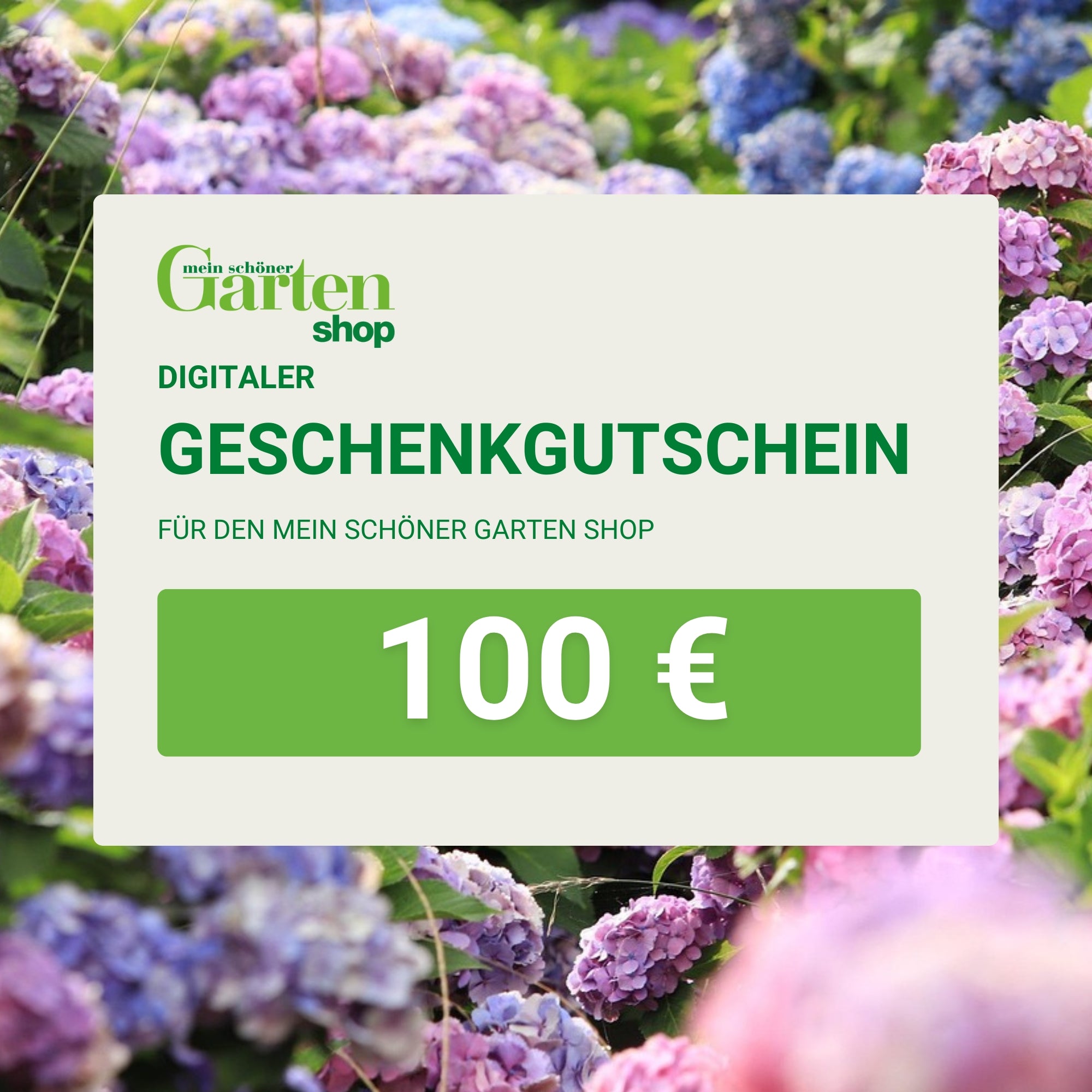 Mein schöner Garten Shop-Gutschein