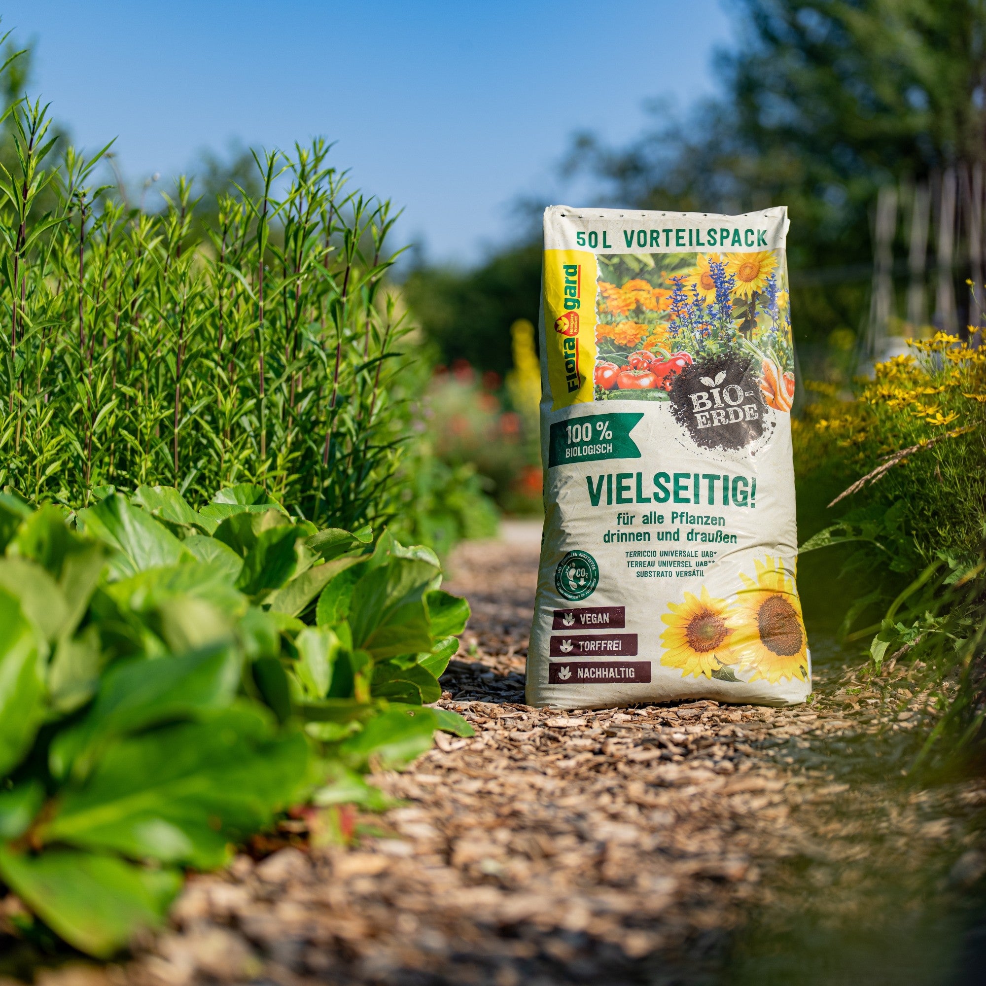 Floragard Bio-Erde Vielseitig, torffrei