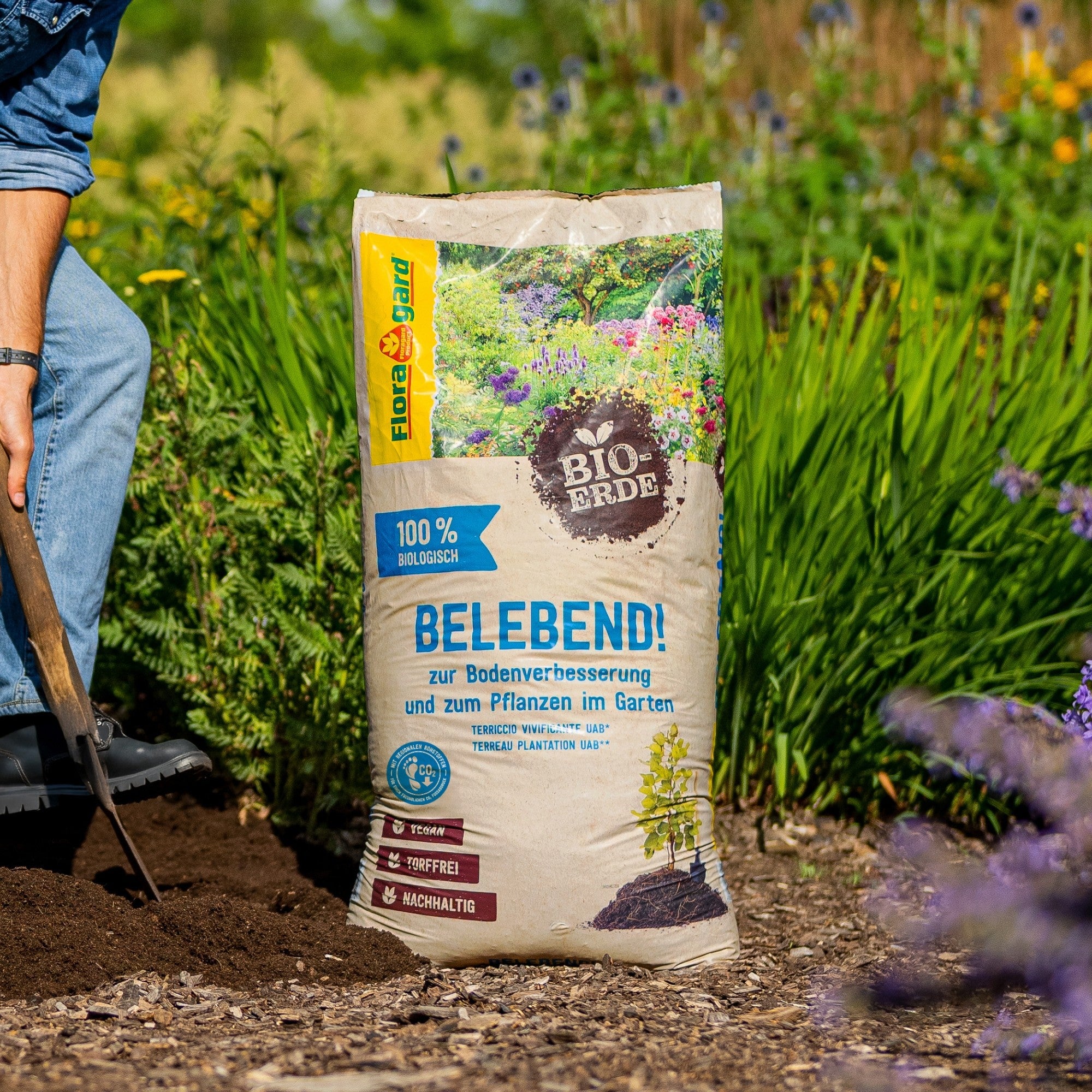 Floragard Bio Erde Belebend, torffrei