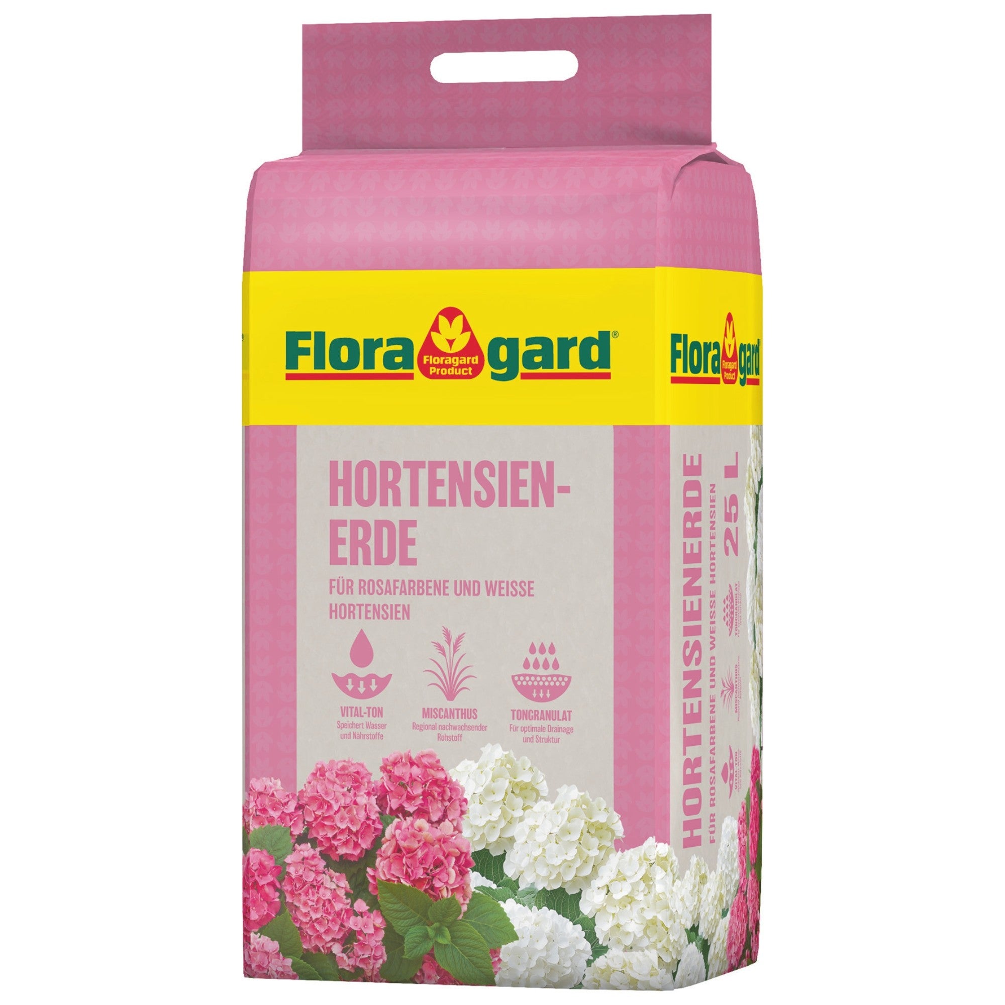 Floragard Hortensienerde Rosa-Weiß