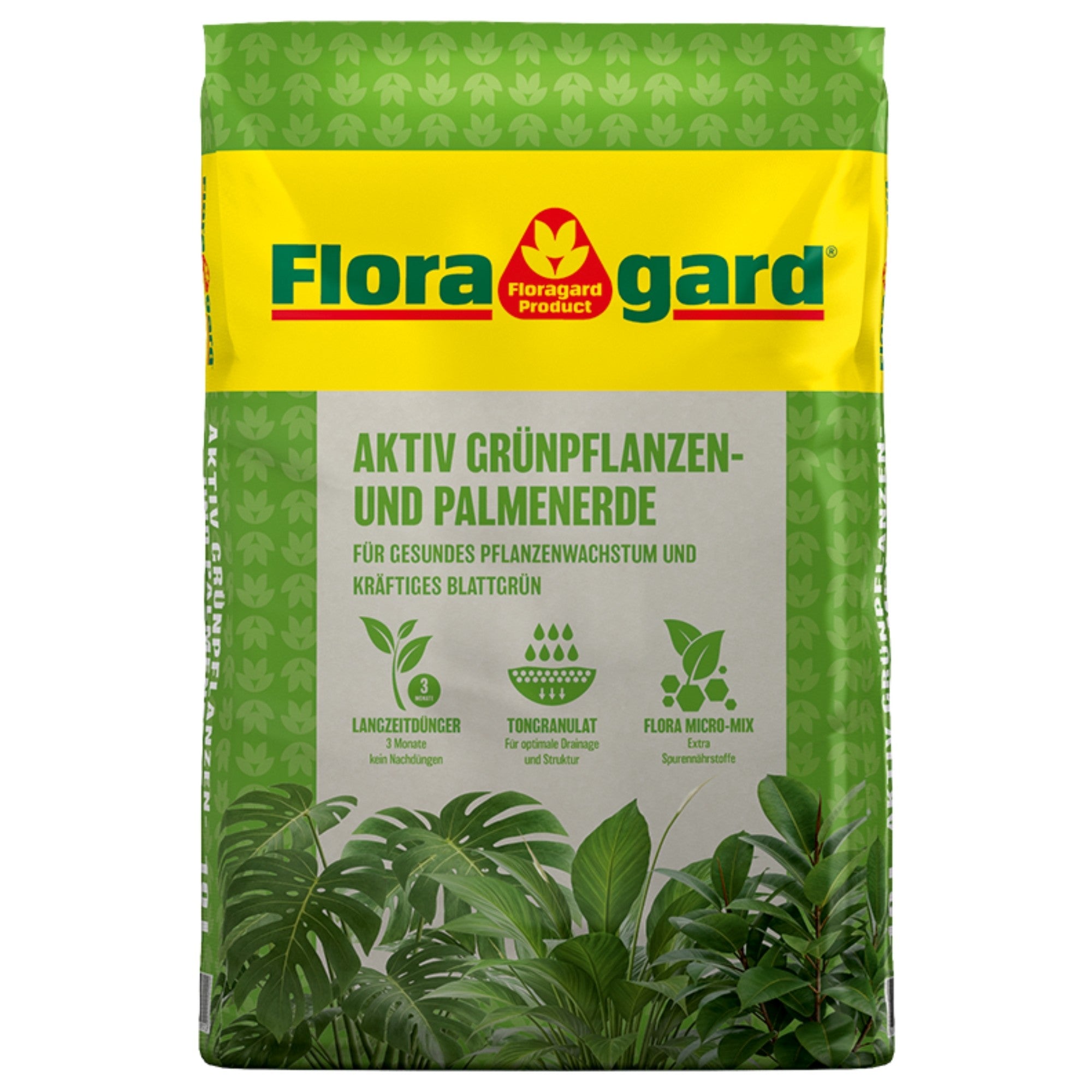 Floragard Aktiv Grünpflanzen- und Palmenerde