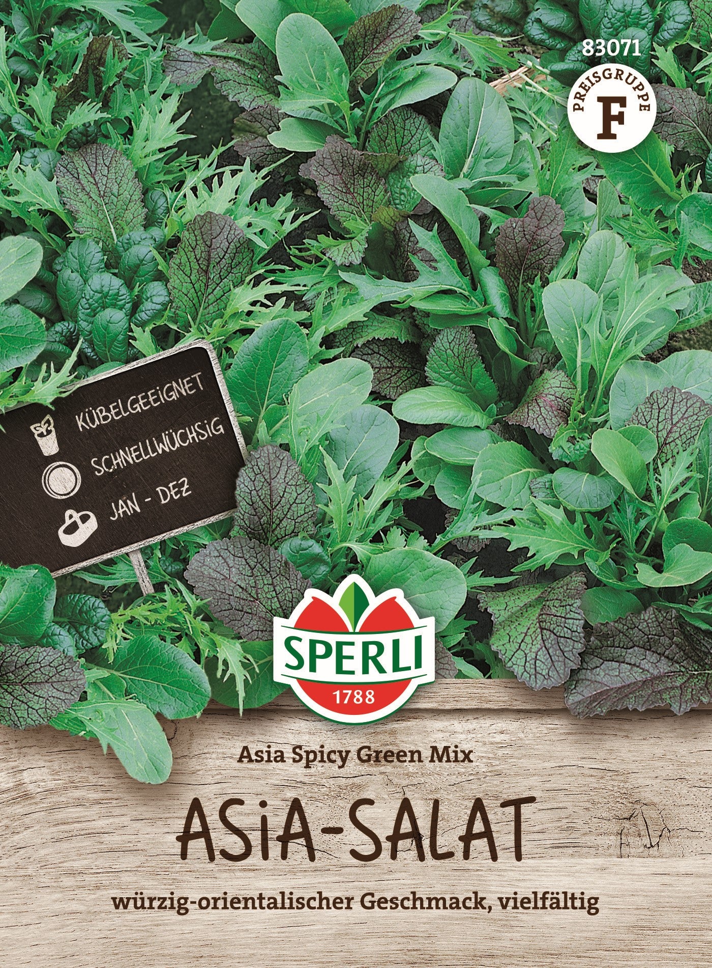 SPERLI Samen-Set "Asiatischer Mix"