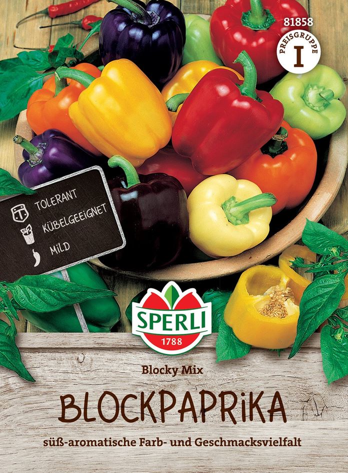 SPERLI Samen-Set "Farbenfrohe Ernte“