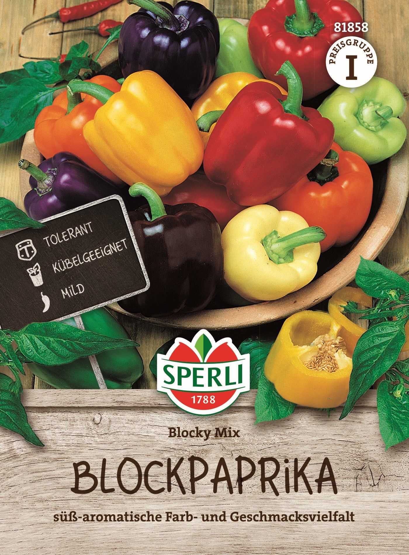 SPERLI Samen-Set "Bunte Gemüsevielfalt"