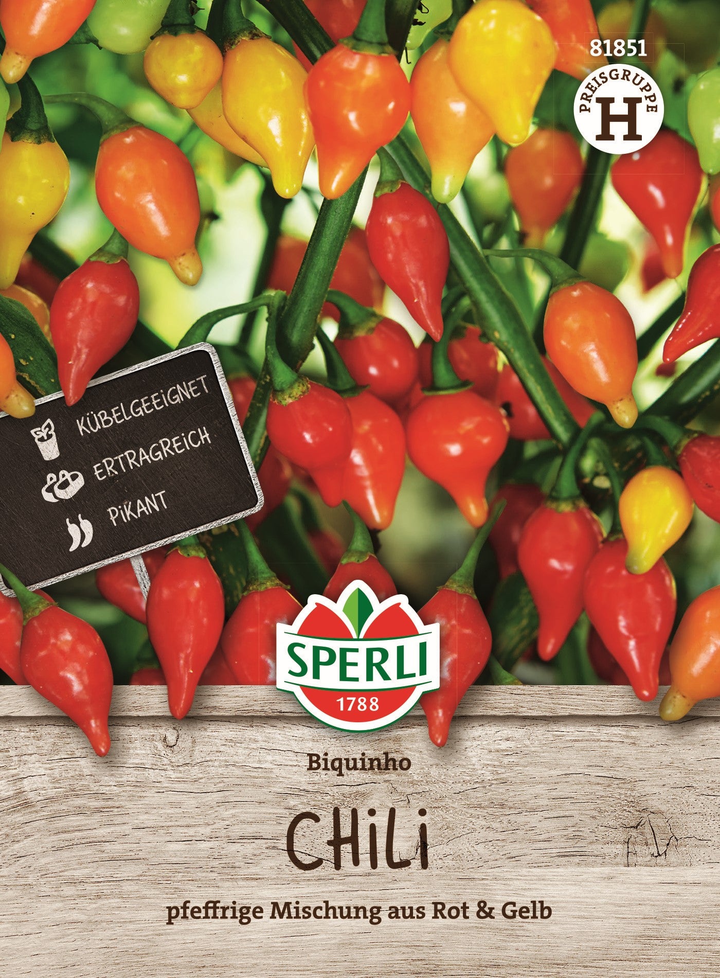 SPERLI Samen-Set "Exotischer Gemüsetraum"