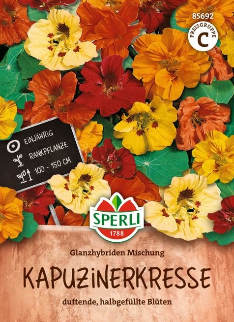 SPERLI Kapuzinerkresse-Samen 'Glanzhybriden Mischung'