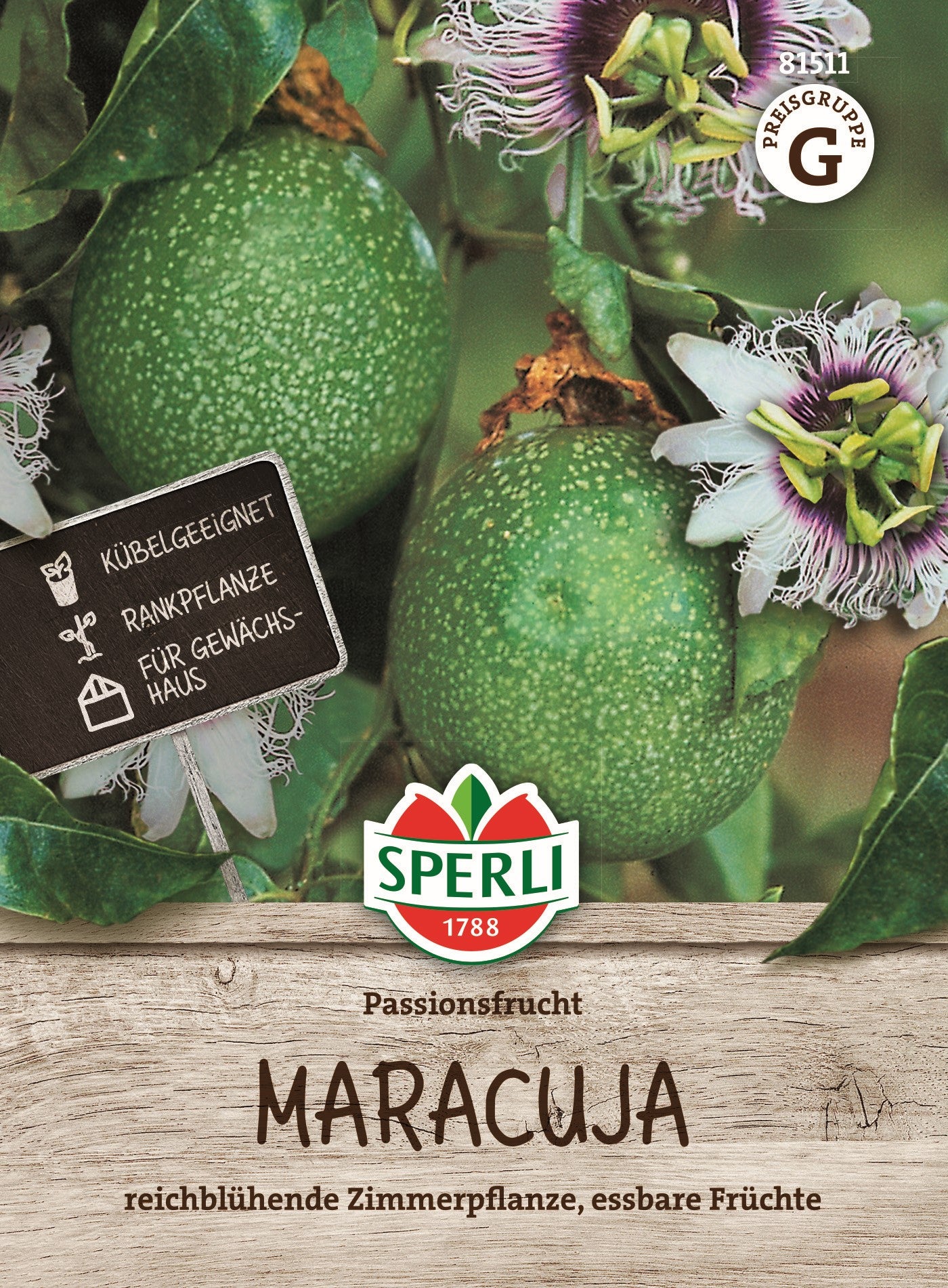 SPERLI Samen-Set "Exotische Früchte-Kollektion"