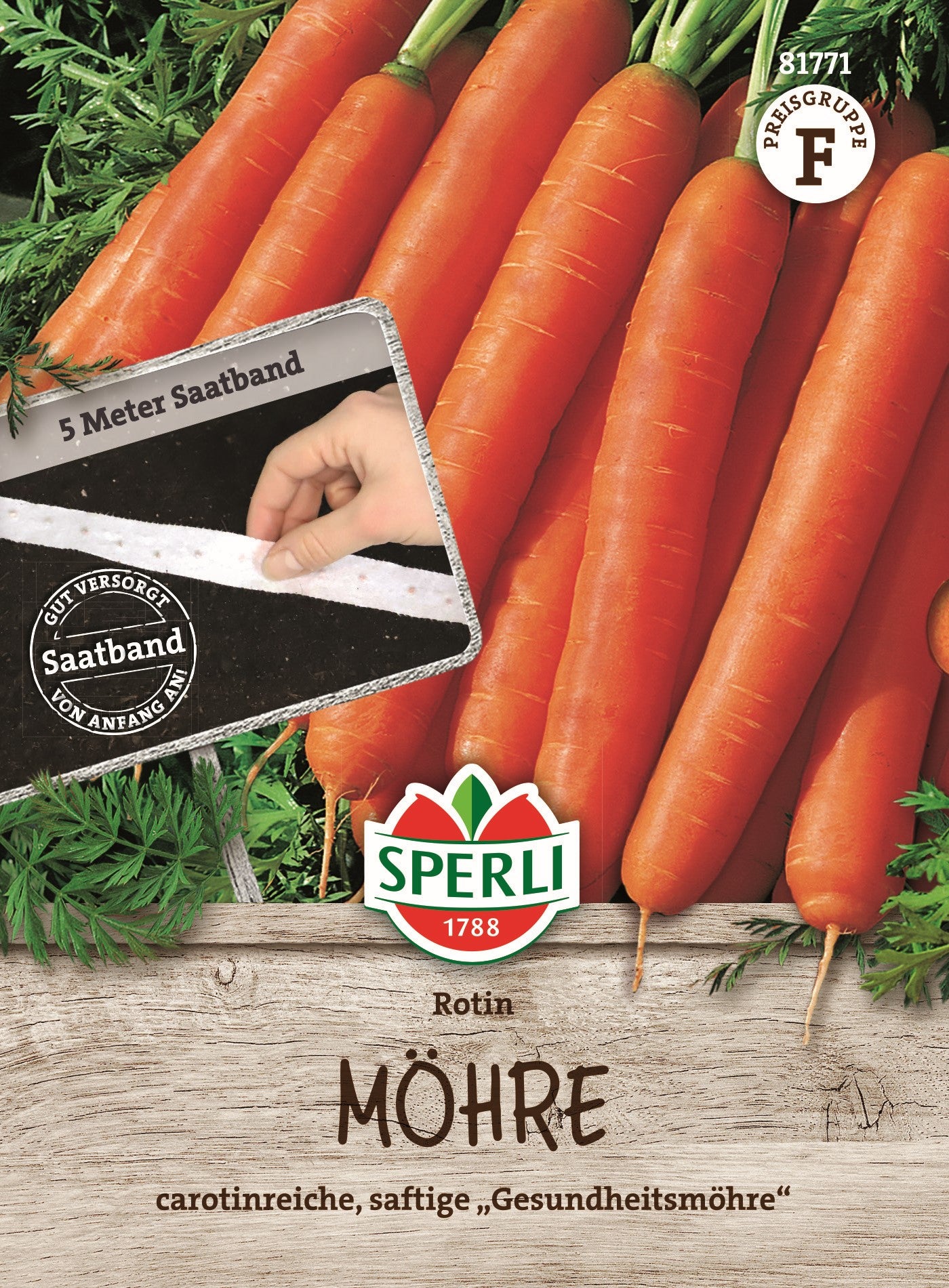 SPERLI Samen-Set "Gemüsevielfalt- Easy Gardening"