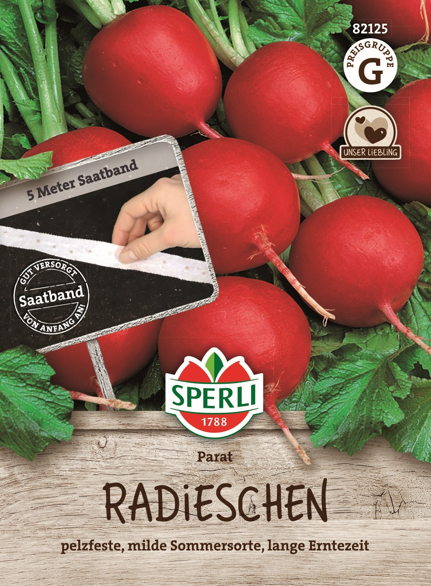 SPERLI Samen-Set "Gemüsevielfalt- Easy Gardening"
