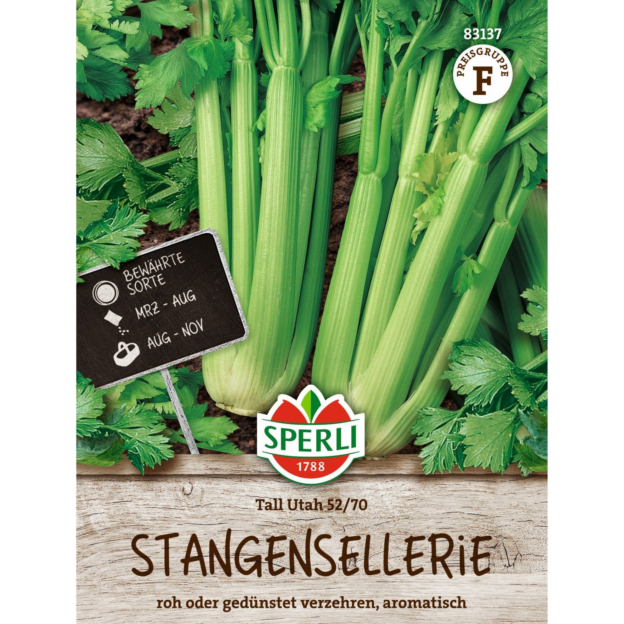 SPERLI Stangensellerie-Samen 'Tall Utah' 52/70