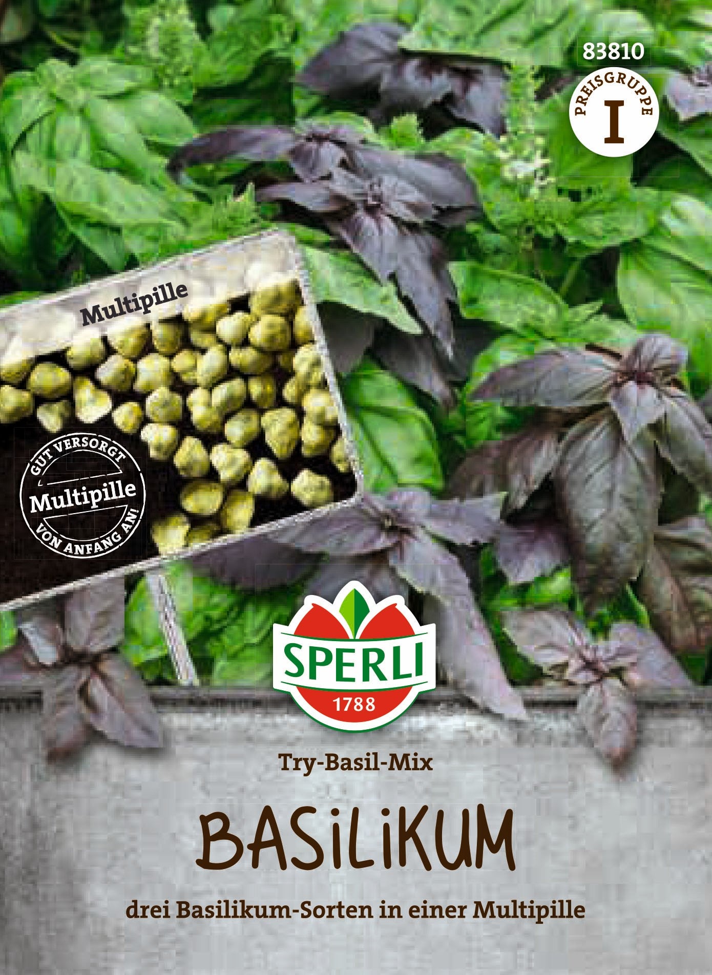 SPERLI Samen-Set "Der einfache Kräutergarten"