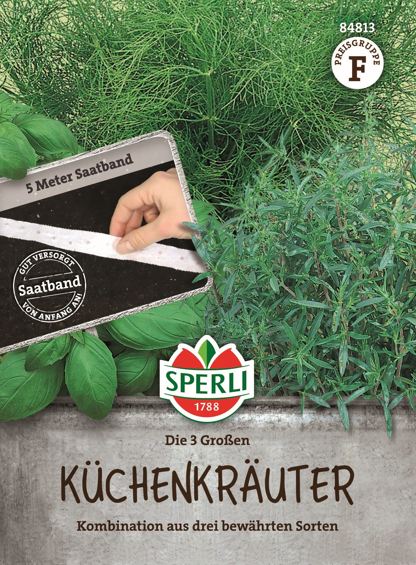 SPERLI Samen-Set "Der einfache Kräutergarten"