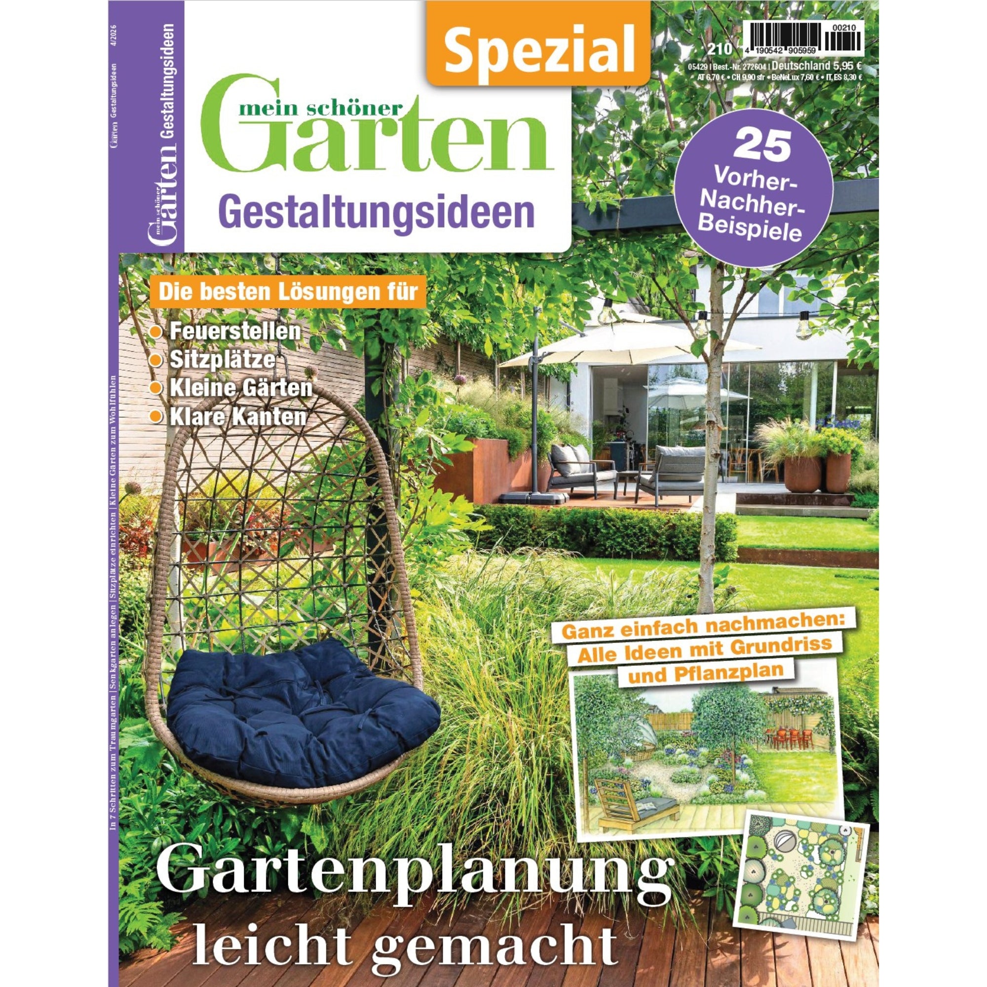 Zeitschrift Mein schöner Garten Spezial 'Gestaltungsideen' 04/26