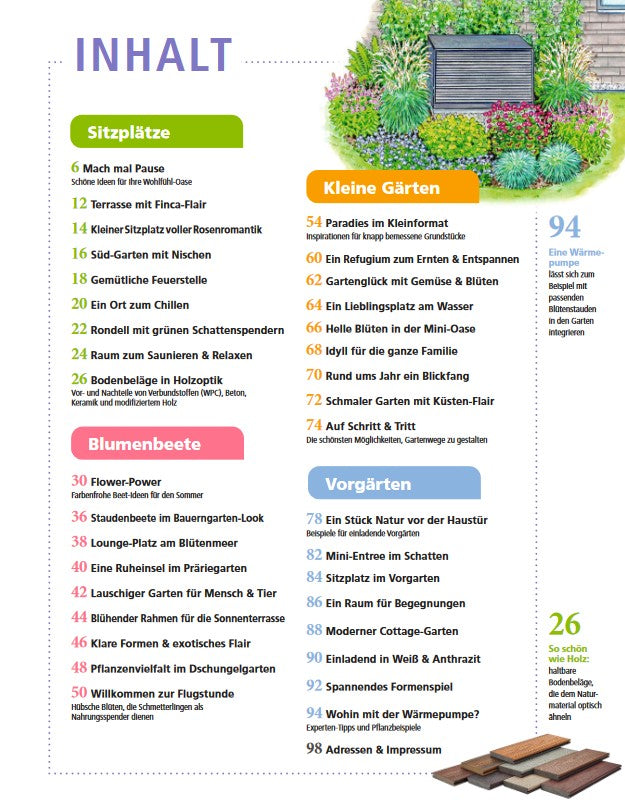 Zeitschrift Mein schöner Garten Spezial 'Gestaltungsideen' 03/25