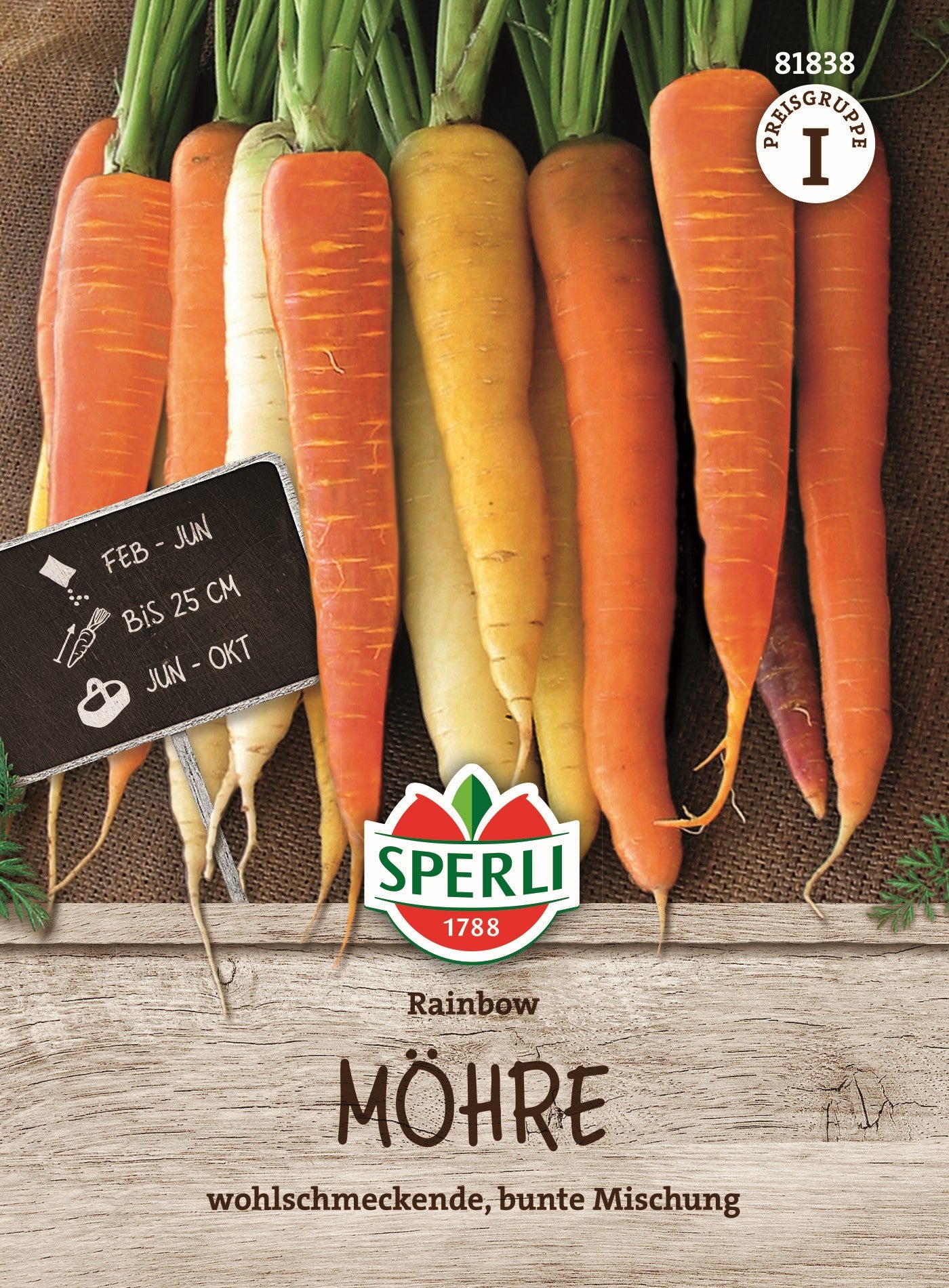 SPERLI Samen-Set "Bunte Gemüsevielfalt"