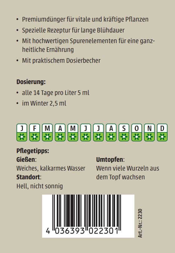 Mein schöner Garten Orchideendünger