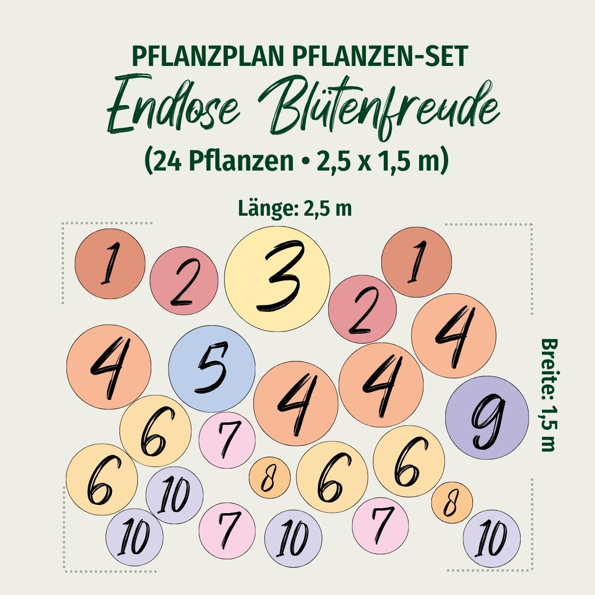 Staudenbeet "Endlose Blütenfreude"