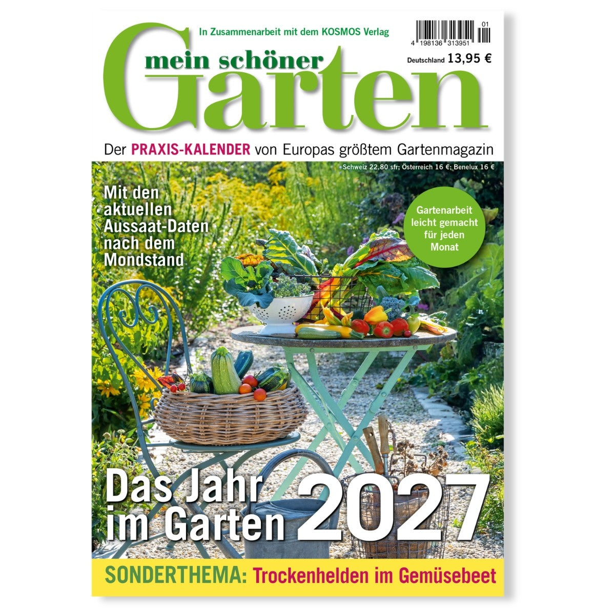 Mein schöner Garten Praxis-Kalender 2027