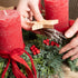 Adventskranz "Roter Zauber“ - Rot | Bild 5