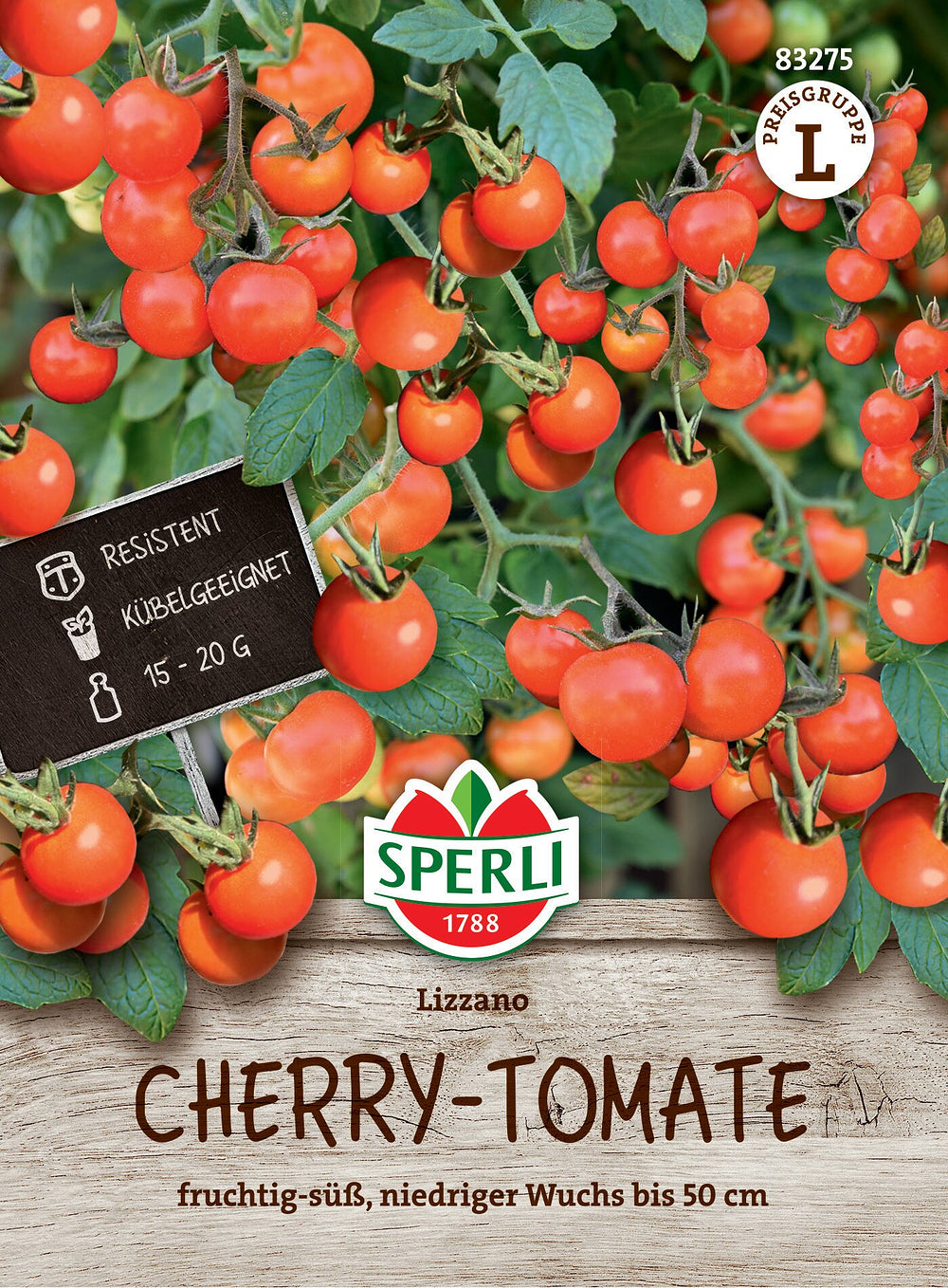SPERLI Cherry-Tomate 'Lizzano', F1 - Bunt | Bild 1