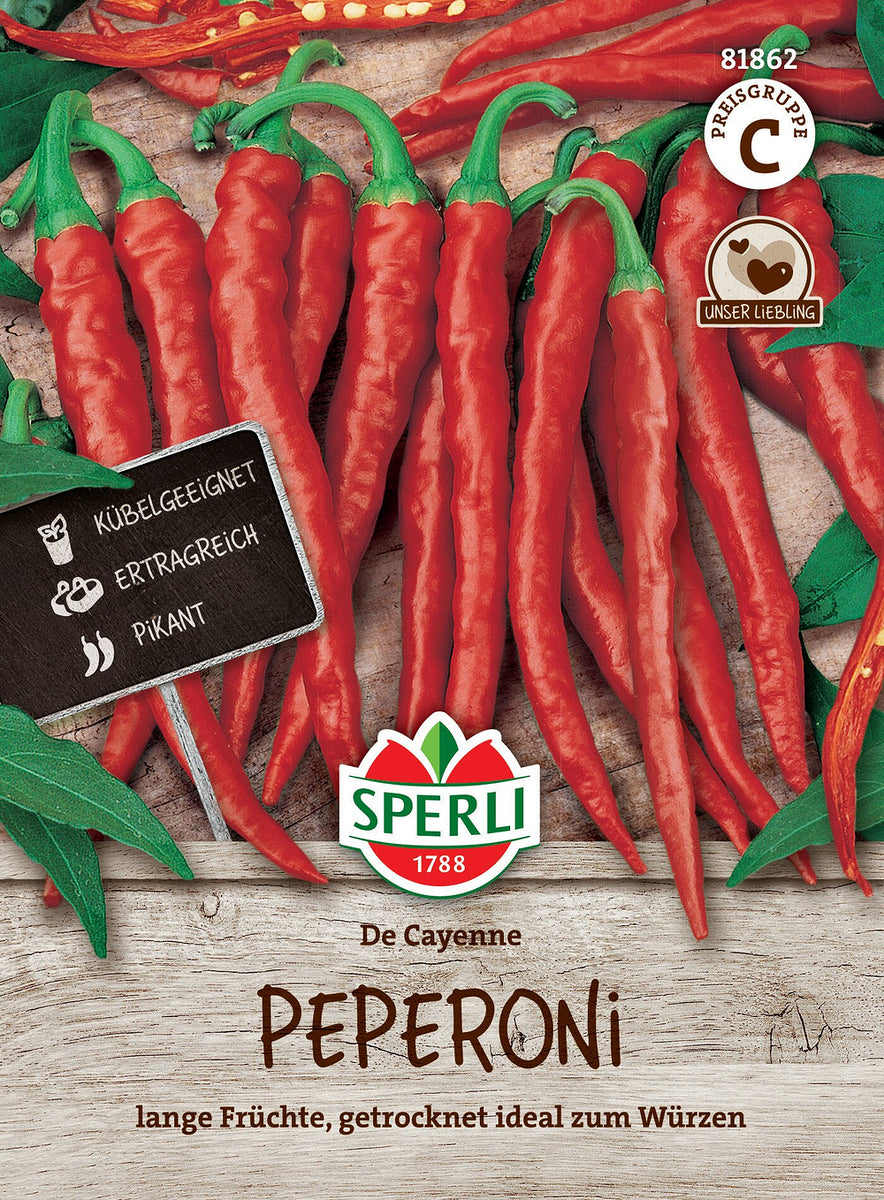 SPERLI Peperoni 'De Cayenne' - Bunt - winterhart | Bild 1