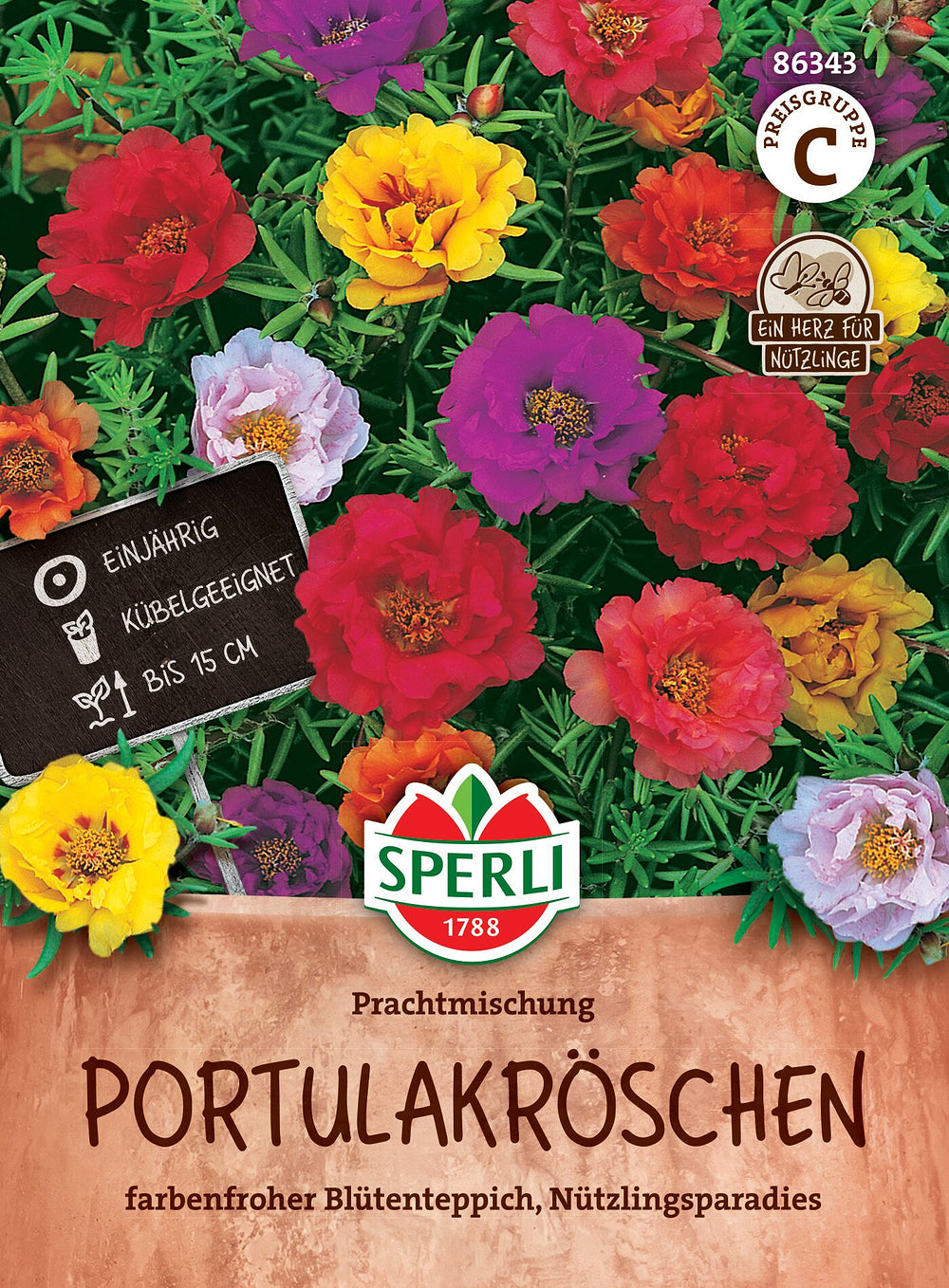 SPERLI Portulakröschen Prachtmischung - Bunt | Bild 1
