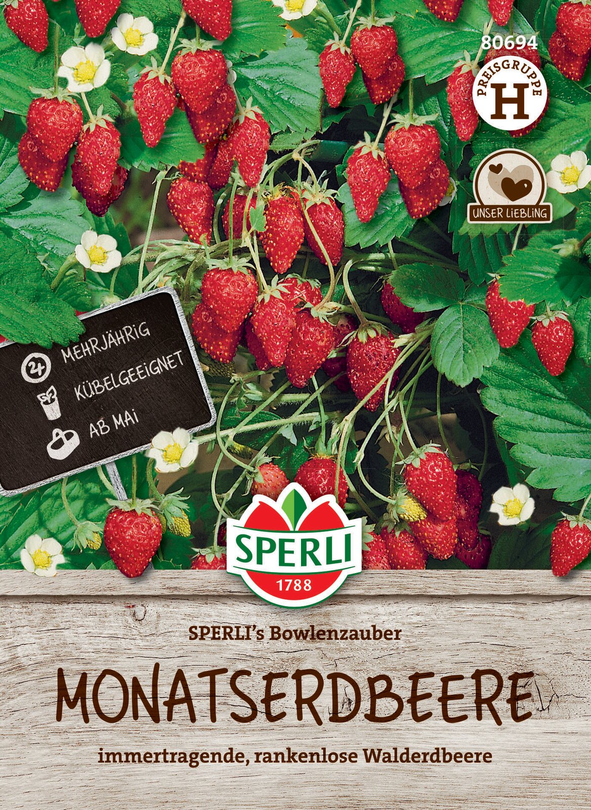 SPERLI SPERLI's Monatserdbeere 'Bowlenzauber' - Bunt - winterhart | Bild 1