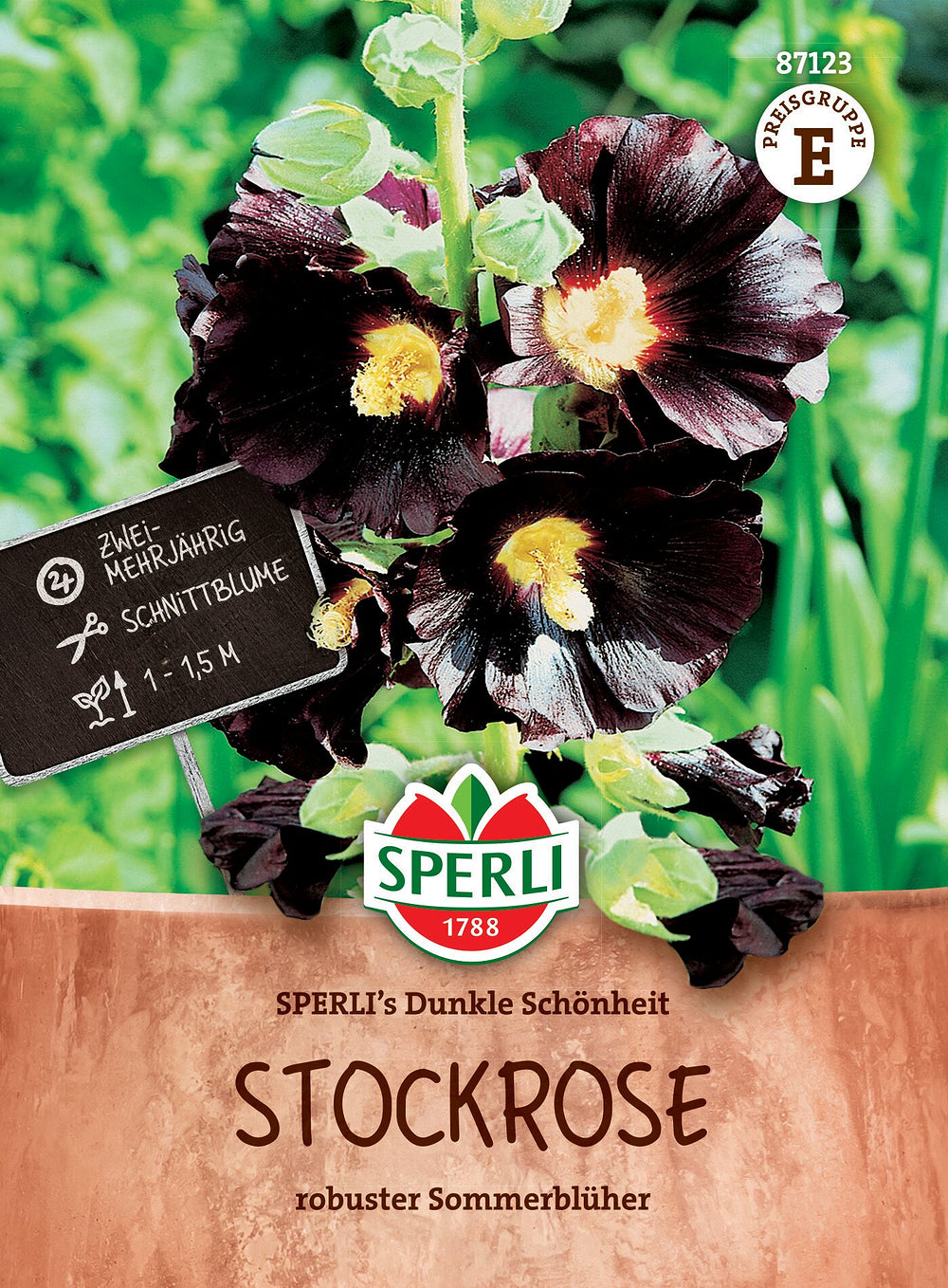 SPERLI SPERLI's Stockrose 'Dunkle Schönheit' - Bunt - winterhart | Bild 1