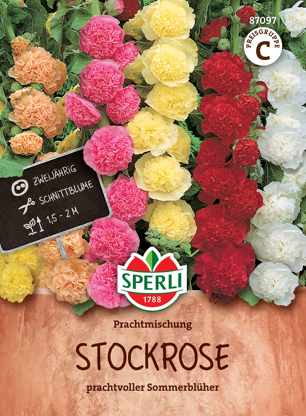 SPERLI Stockrose Prachtmischung - Bunt - winterhart | Bild 1