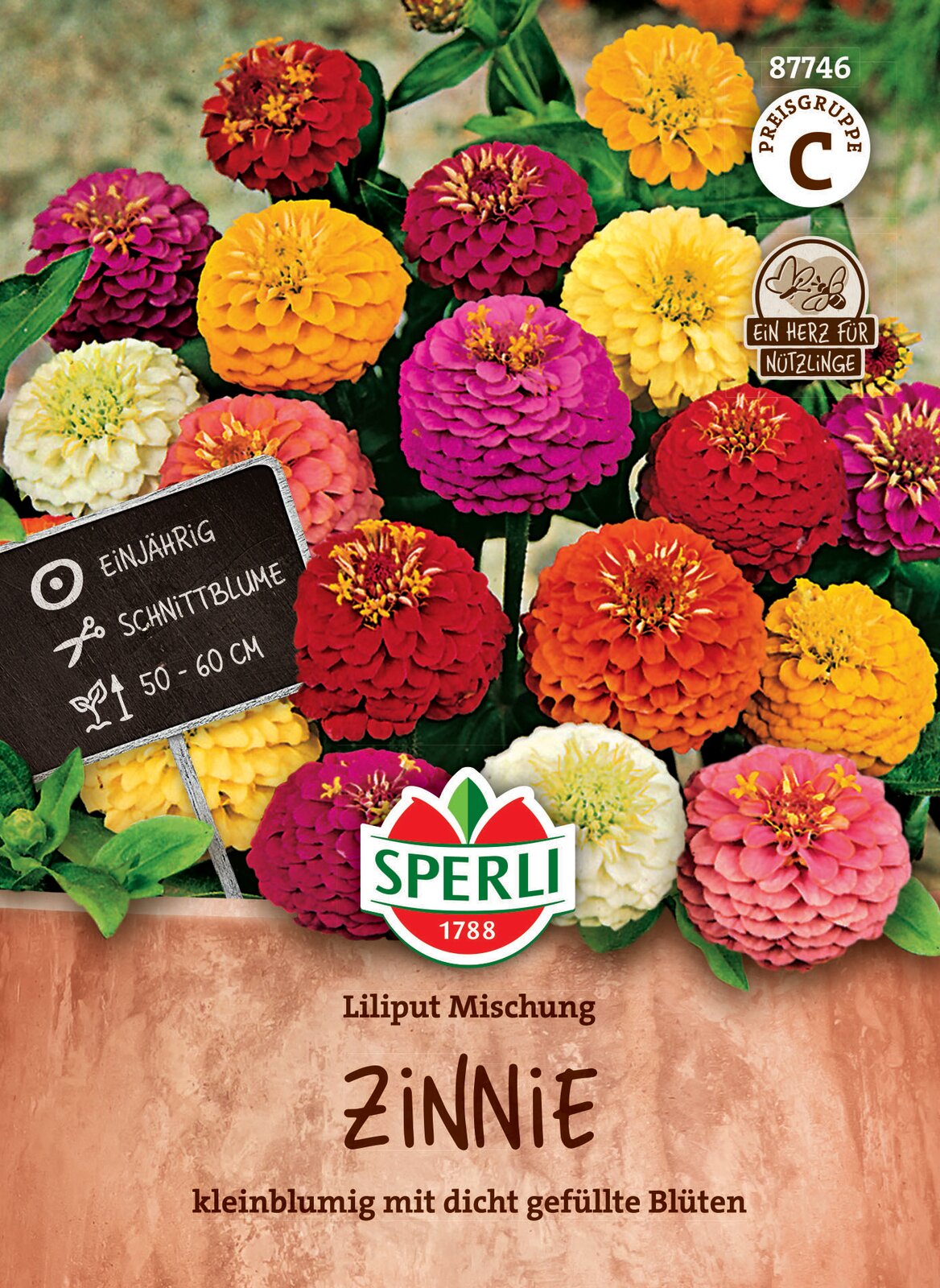 SPERLI Zinnie "Liliput Mischung" - Bunt - winterhart | Bild 1